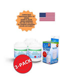 ZUMA Brand , aqua and Ice Filter , Model # OPFA-RF300 , appropriate with Amana® 12527305 - 3 Pack - Made in U.S.A.