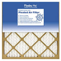 Basic Pleated Air Filter Kraft Frame With Wirebacked Media - Pack Of 12. Flanders 81555.011425 14 x 25 in