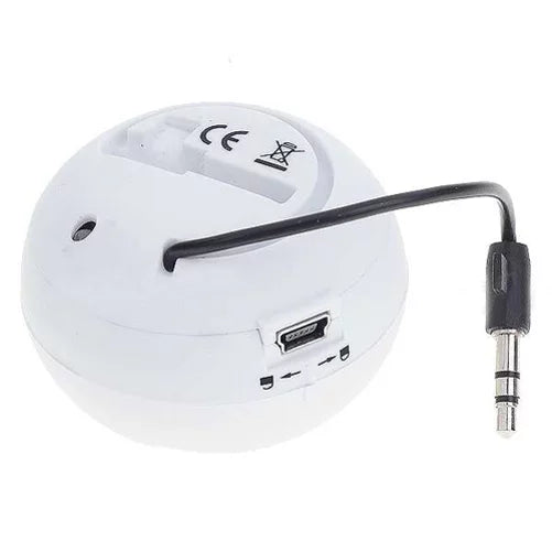Portable Wired Speaker for  Galaxy Tab A 8.4 (2020)/A7 10.4 (2020) - Audio Multimedia Rechargeable White