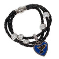 Louis Blues Braided Charm Bracelet. St