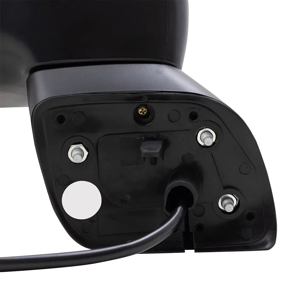Brock Aftermarket Replacement Driver Left Passenger Right Power Mirror Without Heat-Camera Paint To Match Black Set appropriate With 2014-2015 Honda Civic