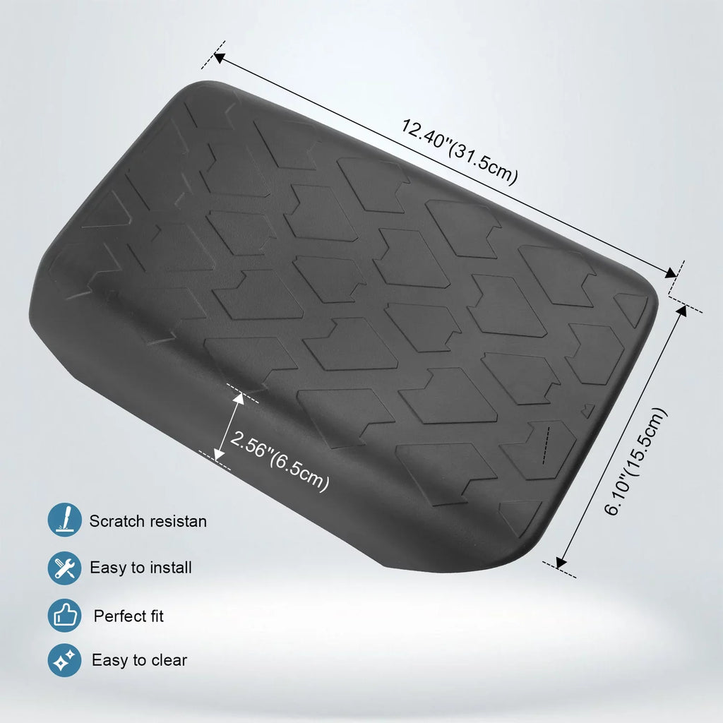 KOLEMO Center Console Armrest Rest Pad protector appropriate with for  Bronco 2021 2022 2/4 Door Accessories,Anti-Scratch Car Central Armrest Seat Box shield Protector