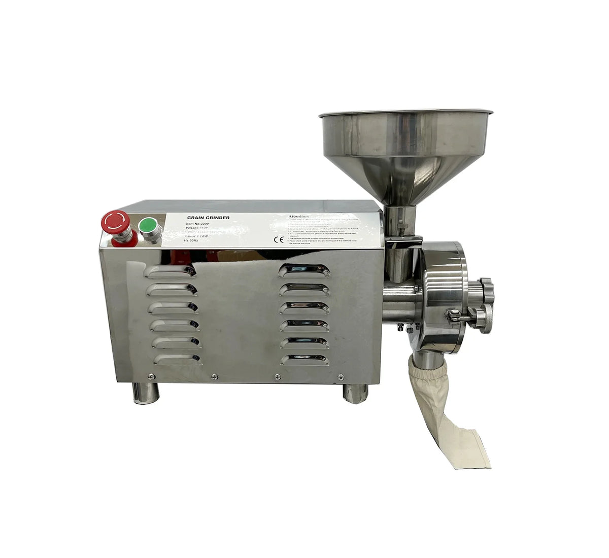 INTSUPERMAI Electric Mini Flour Mill Grain Spices Grinding Machine