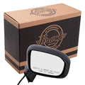 Brock Aftermarket Replacement Passenger Right Power Mirror Without Heat-Camera Paint To Match Black suitable With 2014-2015 Honda Civic