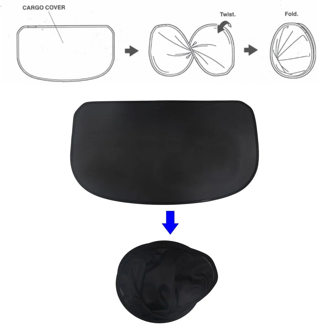 Fit 2023 2024 Honda HR-V Soft Mesh Cargo protector for Honda HR-V 2023-2024 Suv Accessory Black Rear Trunk Shade Privacy OE Style