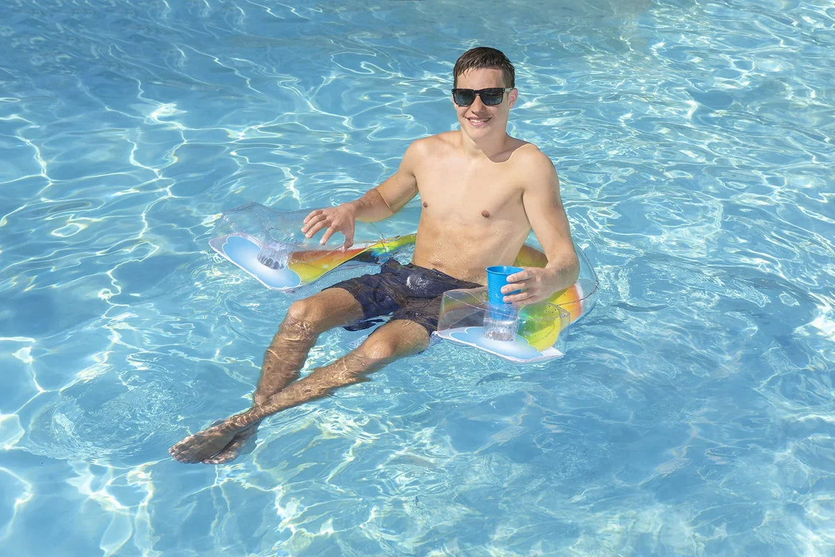 Poolmaster Rainbow aqua Chair Swimming Pool Float