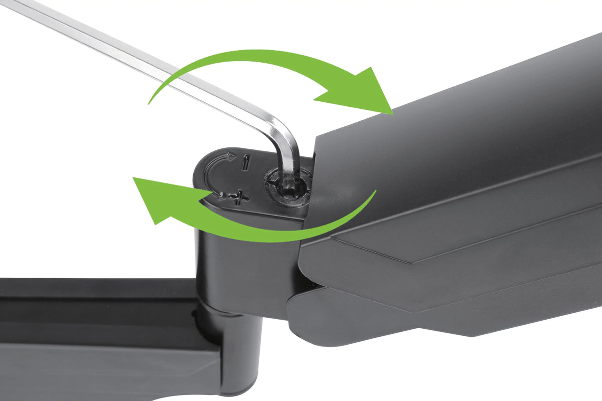 Full-Motion Spring Arm TV Mount for 23"-65"TVs. onn