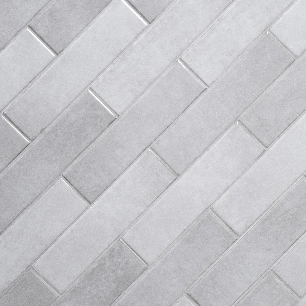 ft./Case). Glossy Ceramic Wall Tile (5.5 sq. x 12 in. MSI Renzo Sterling 3 in