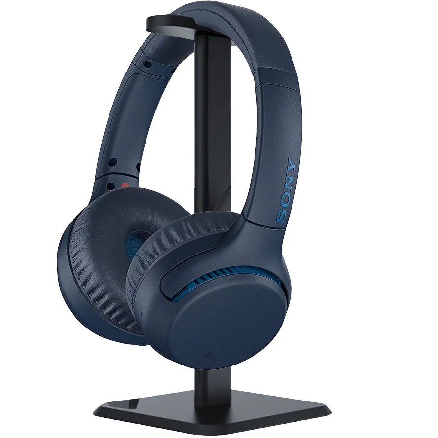 WH-XB700 EXTRA BASS Wireless Headphones - Blue with Deco Gear Audio Bundle