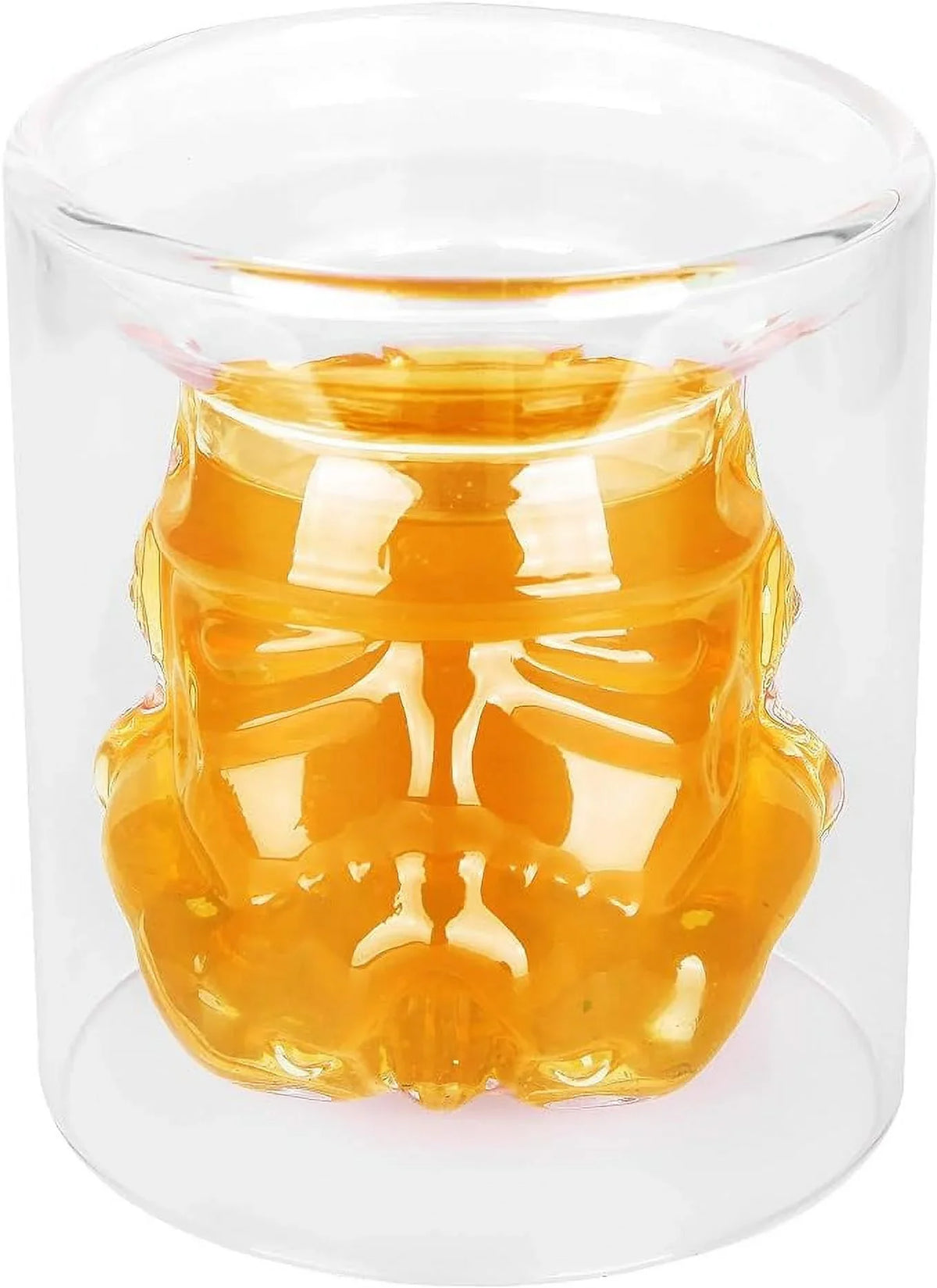 VI AI Double Wall aqua Glasses, Whiskey Glasses, Cocktail Glasses, Old Fashioned Glass Double Wall Rocks Glasses for Drinking Bourbon, Scotch Whisky, Cocktails, Cognac 150ML