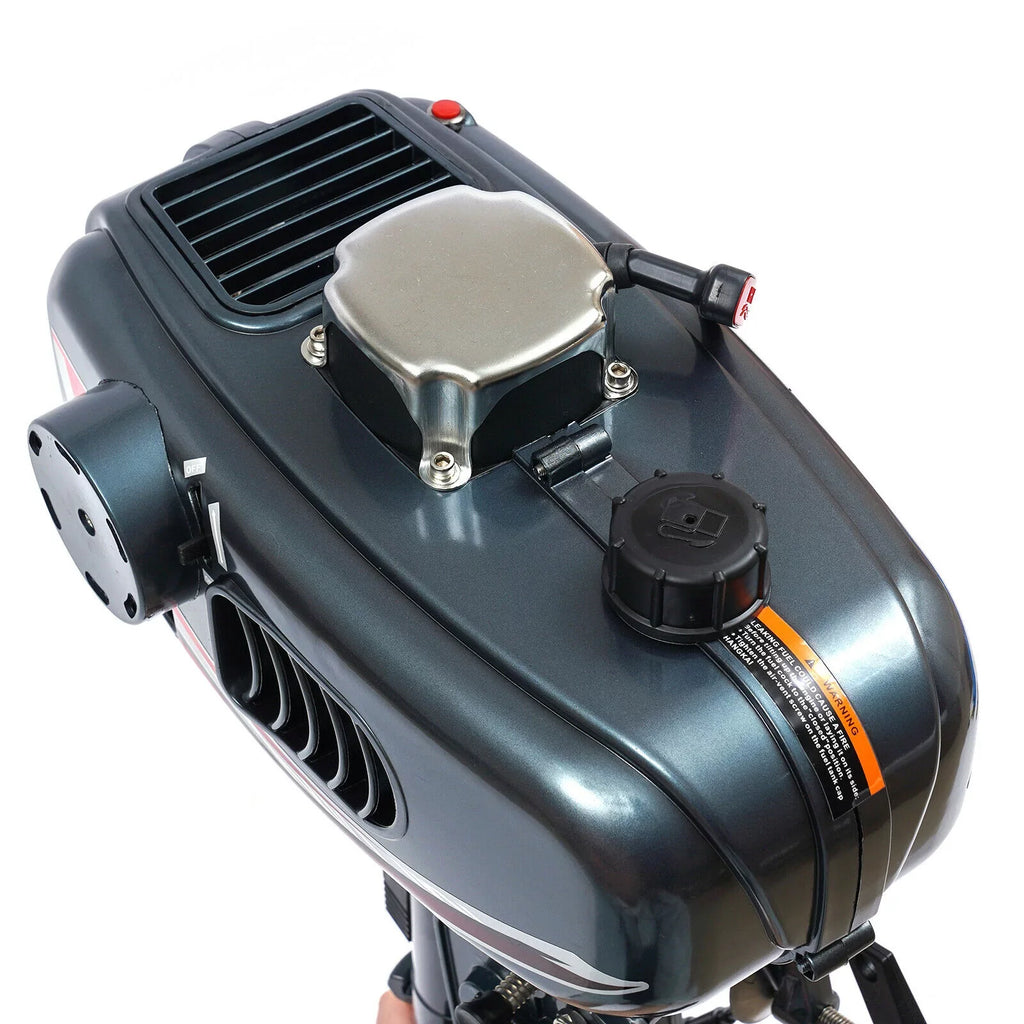 2-Stroke 3.5HP Outboard Motor Fishing ship Petrol Engine CDI System 10 Km / H
