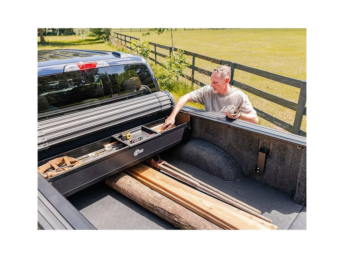 BAK by RealTruck BAKBox 2 Fold-Away Utility Box | 92100 | matching with 1988 - 2013 Chevy/GMC Silverado/Sierra & C/K, 2014 2500/3500HD (All Beds)