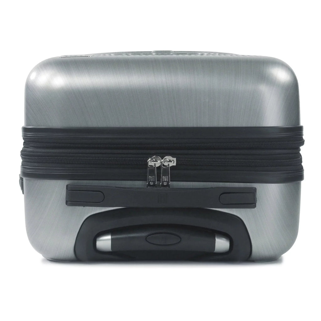 Star Wars Darth Vader 29 Inch Rolling Luggage, Embossed Hardshell Suitcase with Wheels, Silver