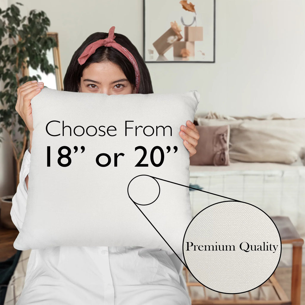 Always Put Your Best Face Forward, Words of Wisdom - Beauty Themed Merch for Makeup Artist or Cosmetologist, Gift for Makeup Lovers, Pillow shield, White 20X20 IN