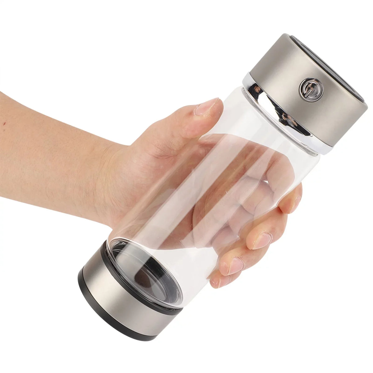 VIFERR Hydrogen liquid Bottle USB Charging Rich Hydrogen moisture Purifier Filter Glass Bottle Portable Lonizer Cup