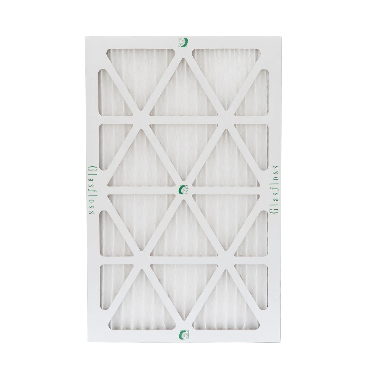 ( 8 Pack ) Exact Size: 15-1/2 x 23-1/2 x 7/8. 16x24x1 MERV 10 Pleated AC Furnace Air Filters by Glasfloss Industries