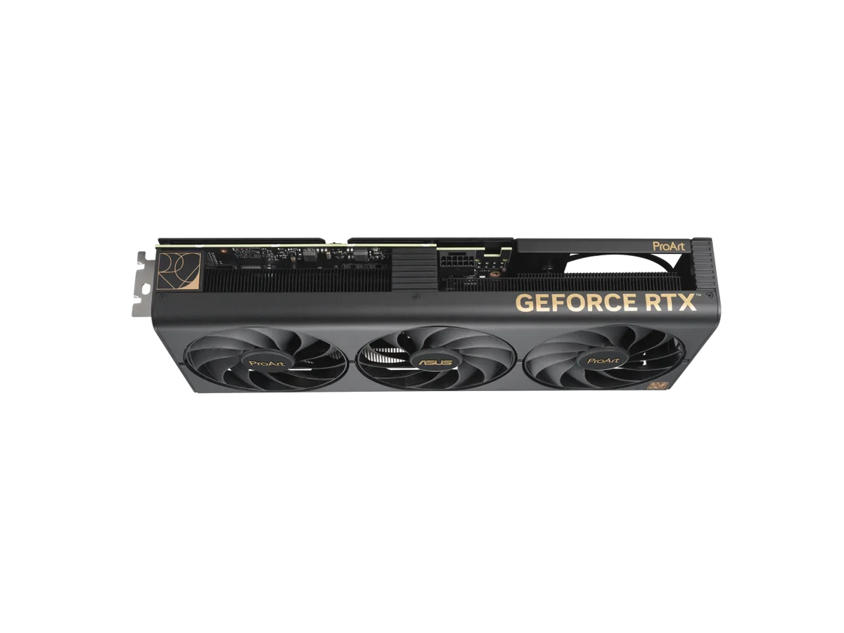 ProArt GeForce RTX 4070 SUPER OC Edition Graphics Card (PCIe 4.0, 12GB GDDR6X, DLSS 3, HDMI 2.1a, DisplayPort 1.4a) PROART-RTX4070S-O12G