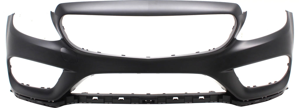 CAPA For 2017-2018 C43 AMG Bumper protector Front Primed MB1000477C 2058801740659990