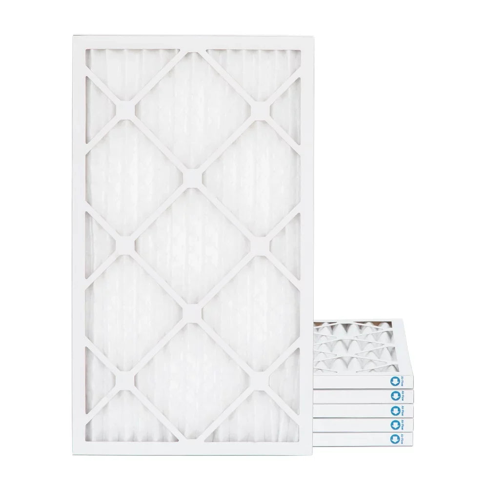 6 Pack. 10x24x1 MERV 8 Pleated AC Furnace Air Filters