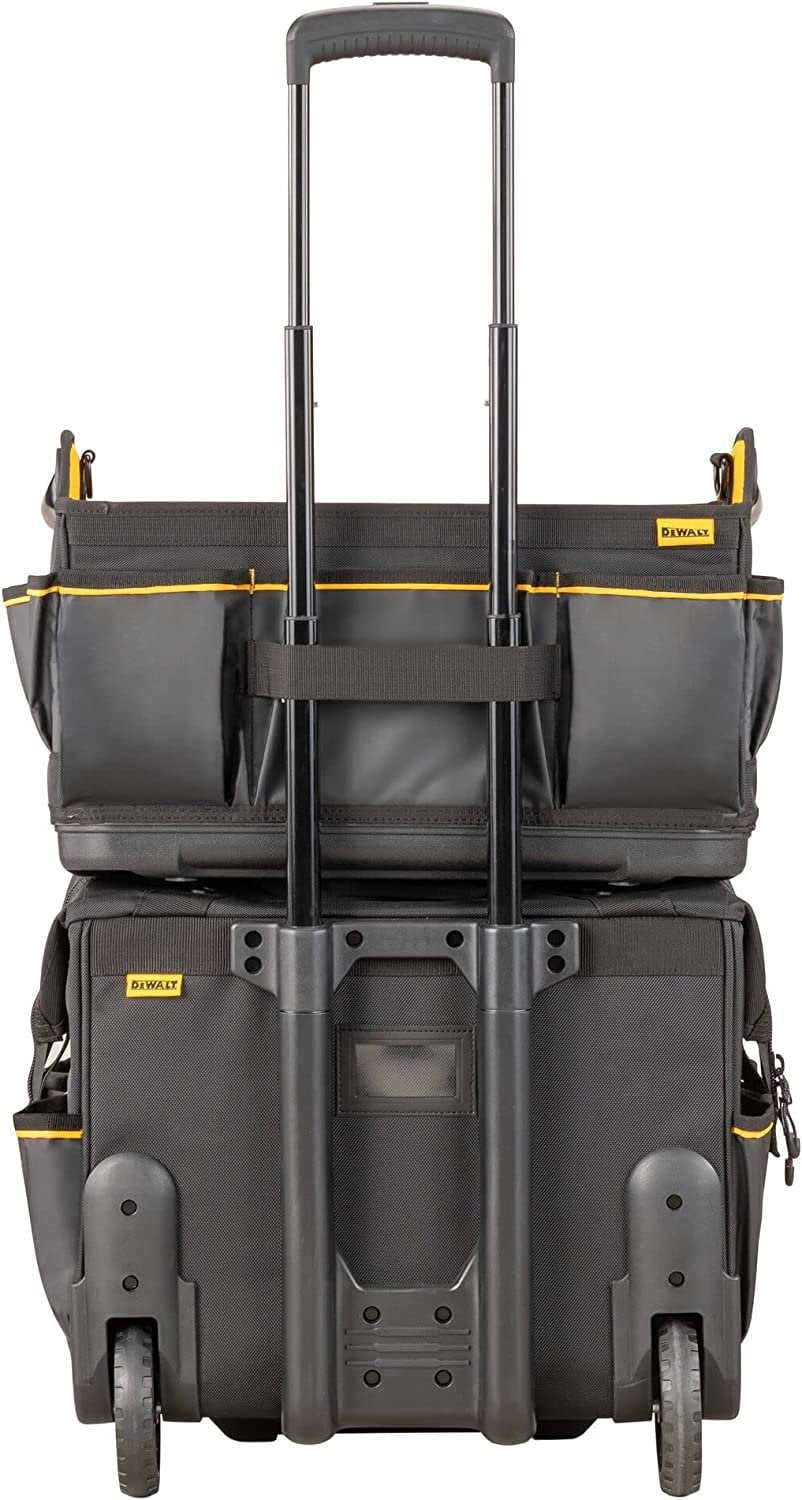 DEWALT Tool Bag with Wheels, Tool Storage and Organization, Durable and moisture immune, 18 Inch DWST560107