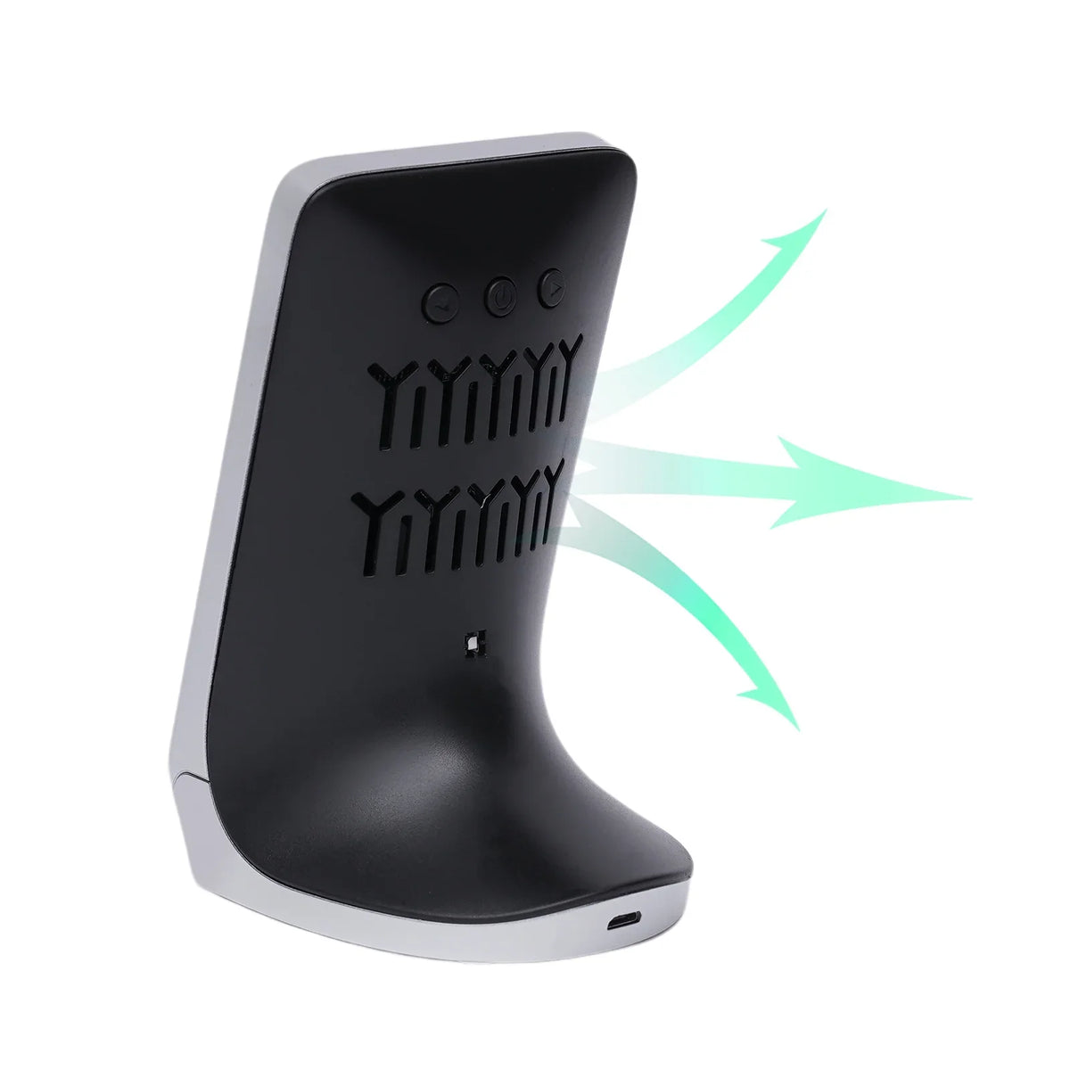 Miumaeov Indoor Air high-grade Monitor for CO2, Temperature & Humidity (White, Black)