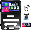 THONZER for  F150 SVT Raptor 2009 2010 2011 2012 Radio, Android 11 Car Stereo with Wireless CarPlay Android Auto GPS Navigation 9” HD Touchscreen Bluetooth Car Radio with FM/WiFi Backup Camera&MIC
