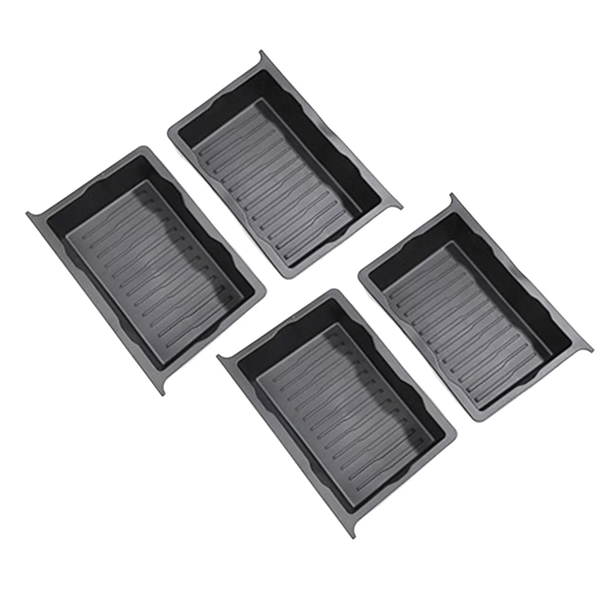 under Seat Storage Box Hidden Tray Durable Underseat Organizer Tray for Model Y