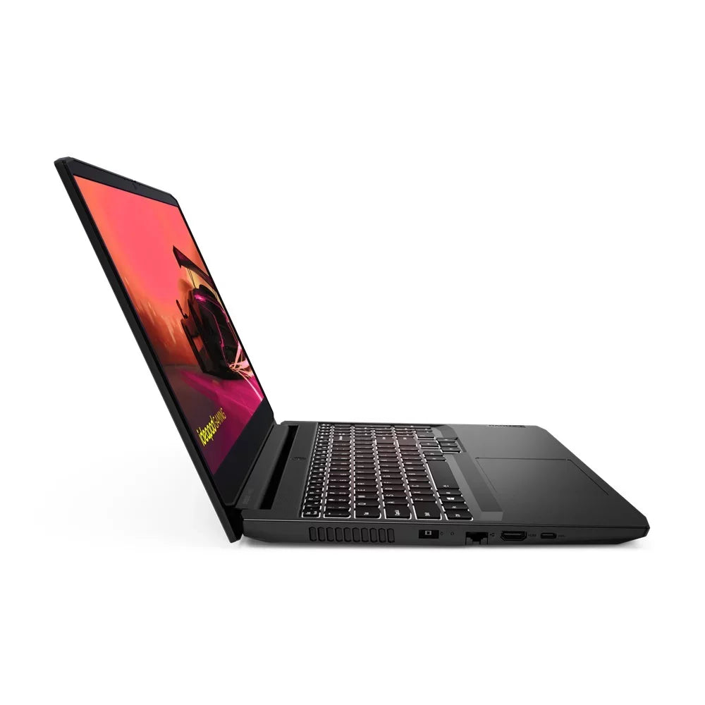 IdeaPad 3 Gaming Laptop, 15.6" 120Hz FHD Display, AMD Ryzen 7 5800H Upto 4.4GHz, 8GB RAM, 512GB NVMe SSD, NVIDIA GeForce RTX 3060, HDMI, Wi-Fi, Bluetooth, Windows 11 Home (82K200URUS)