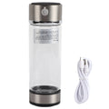 VIFERR Hydrogen liquid Bottle USB Charging Rich Hydrogen moisture Purifier Filter Glass Bottle Portable Lonizer Cup