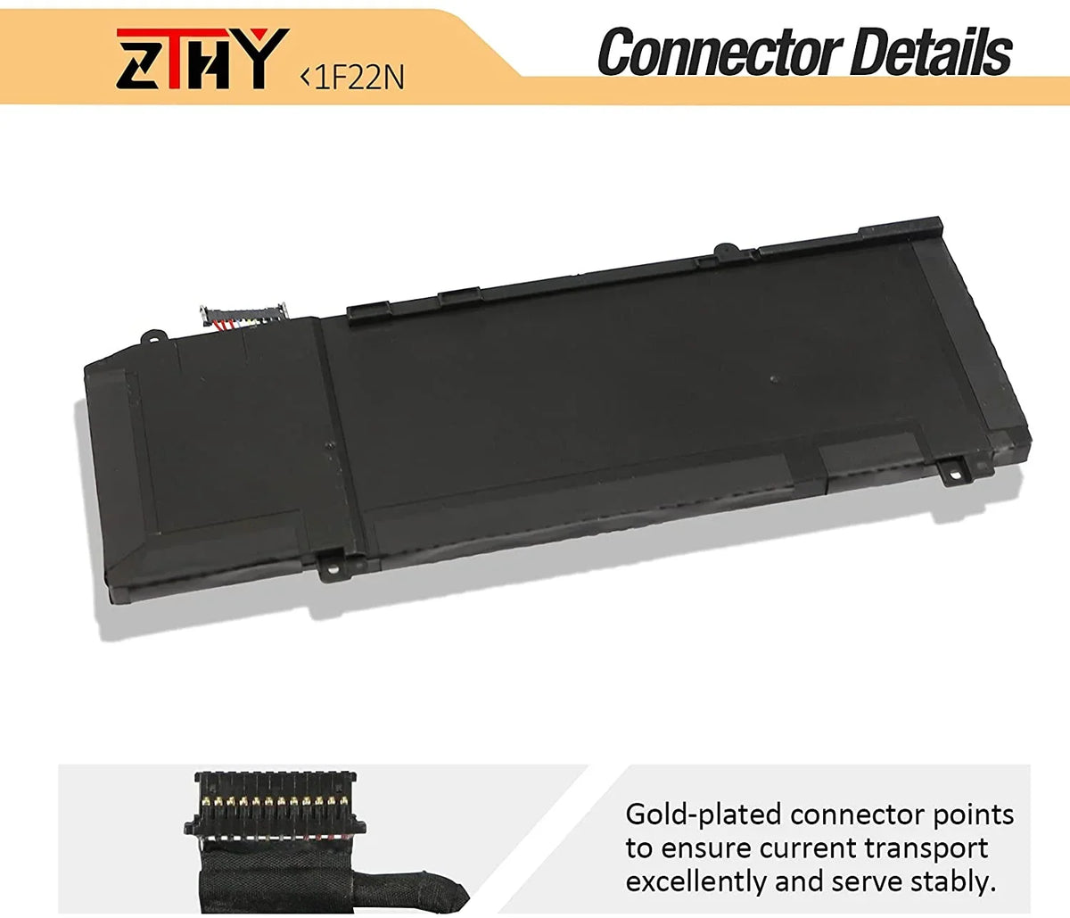 ZTHY New 1F22N Laptop y Replacement for  Alienware M15 P79F M17 R1 P37E P37E001  G7 7590 G7 7790 G5 5590