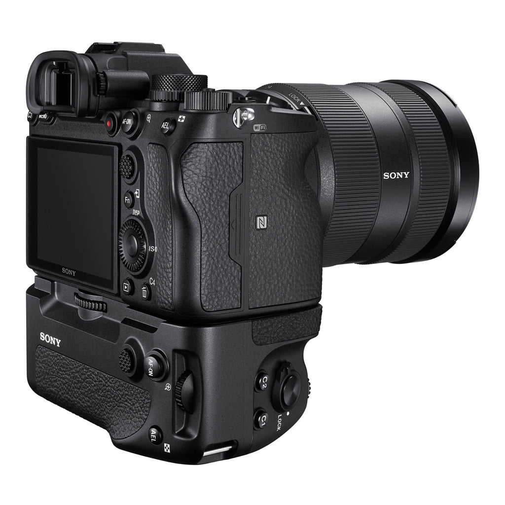 Vertical Grip for Alpha a7R IV Camera with 64GB SD Card Bundle