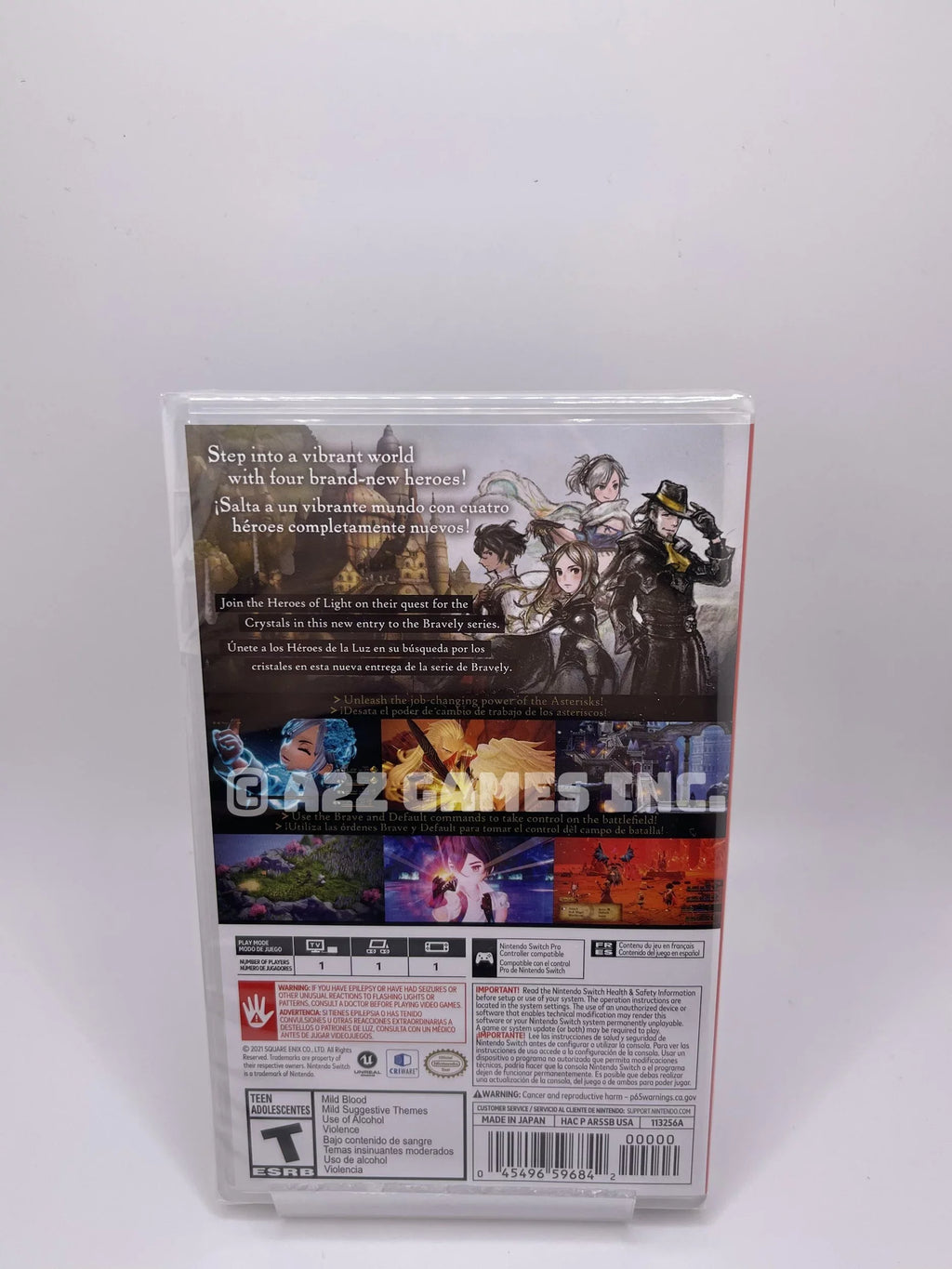 Bravely Default II (Nintendo Switch) Imported Region Free