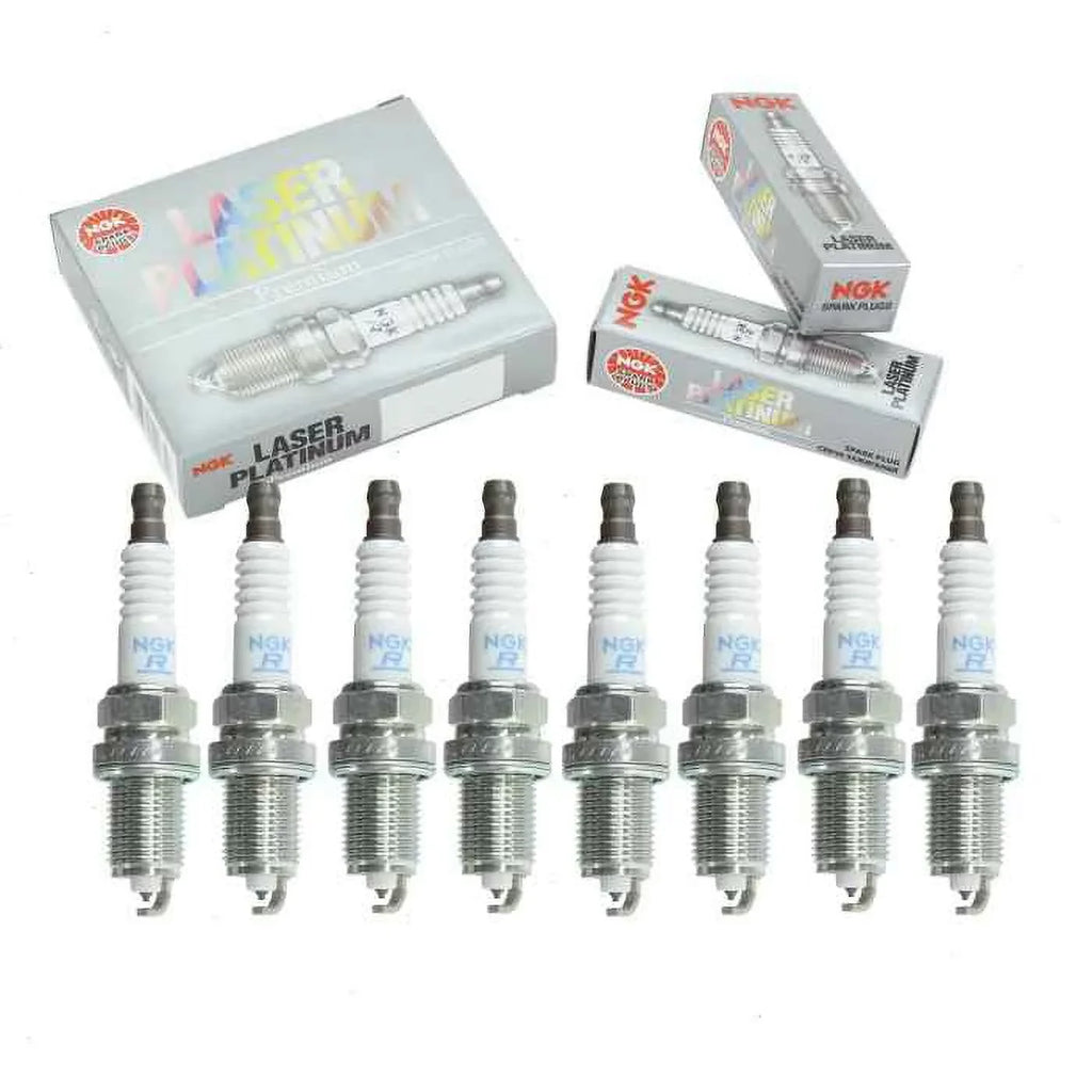 8 pc NGK Laser Platinum Spark Plugs matching with  Sequoia 4.7L V8 2005-2009