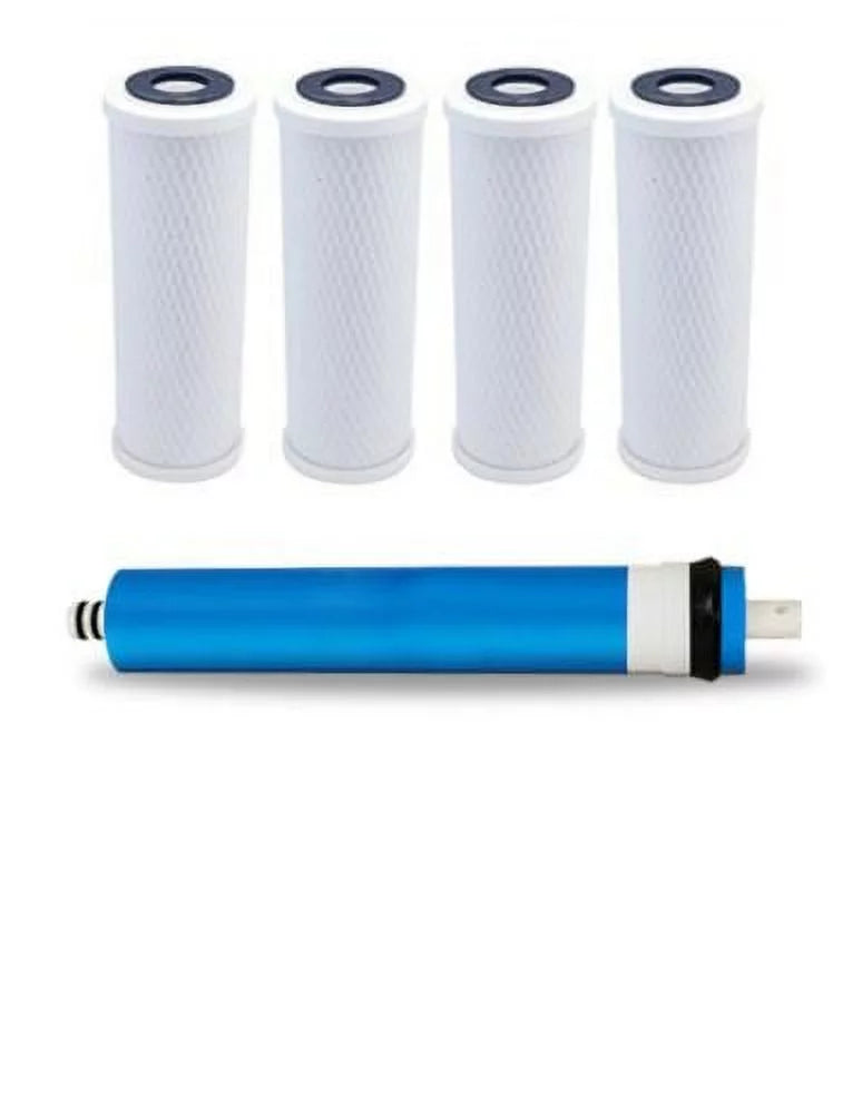 5 Filters For GE FX12P FX12M matching Membrane and Pre & Post Filter Set