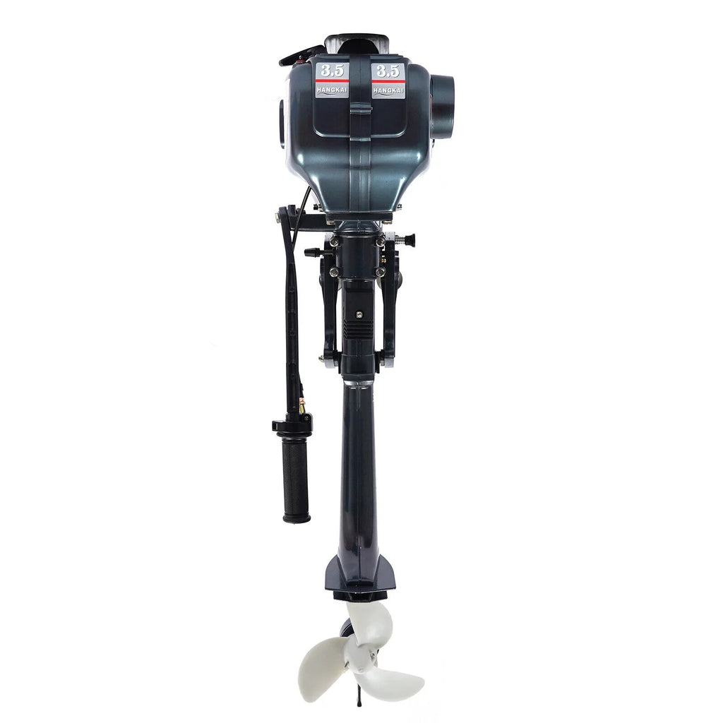 2-Stroke 3.5HP Outboard Motor Fishing ship Petrol Engine CDI System 10 Km / H