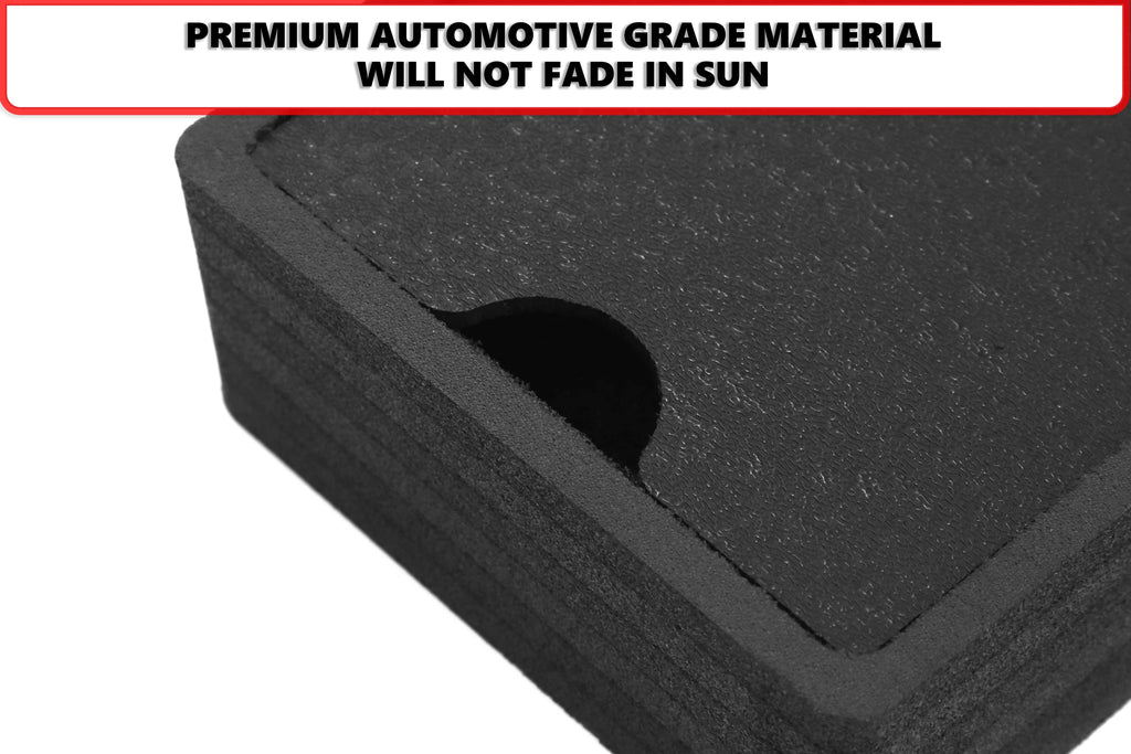 Red Hound Auto Center Console Organizer Vehicle Insert Secret Compartment Tray suitable with Honda Pilot 2009 2010 2011 Black Anti-Rattle