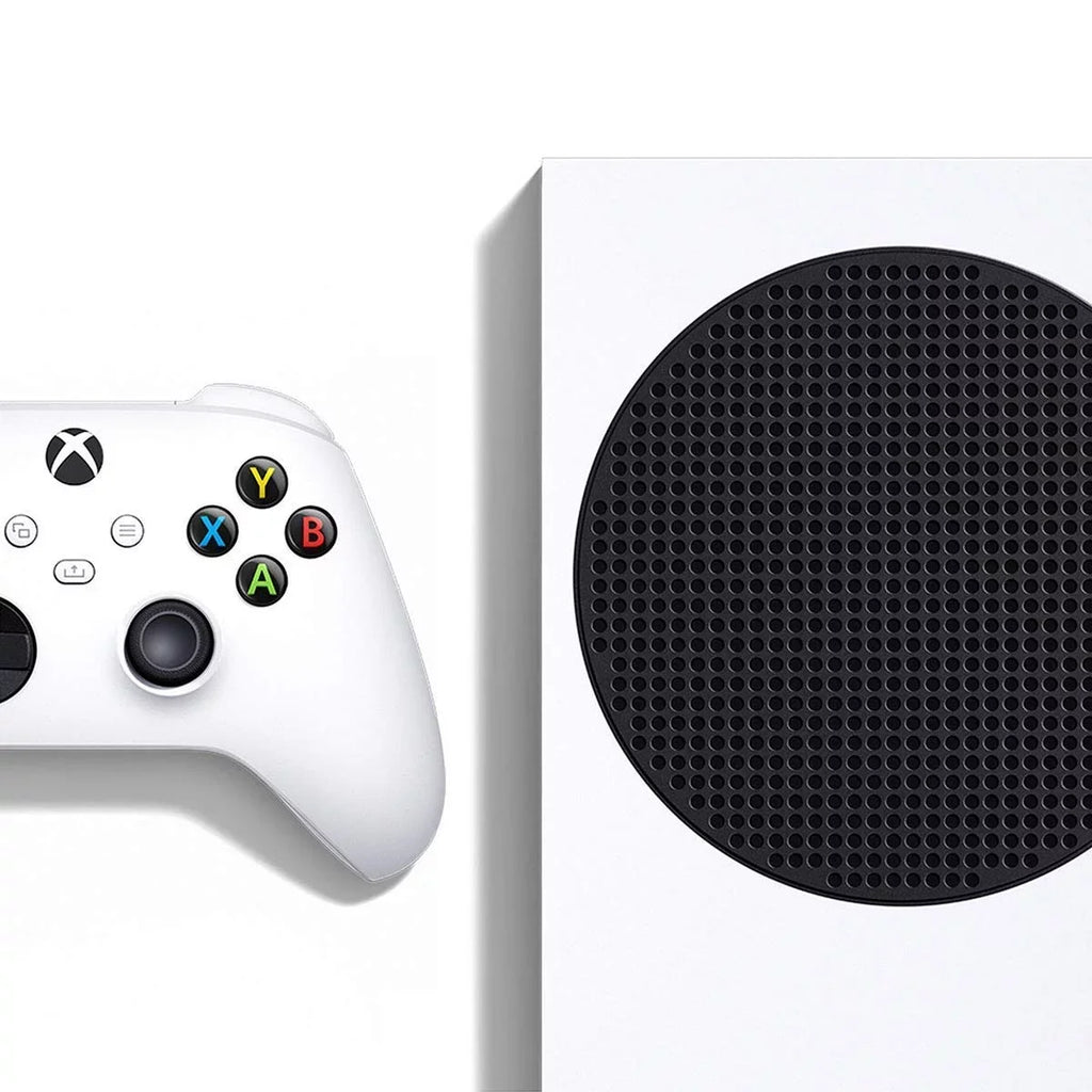Xbox Series S 512GB white Gaming Console + Gaming Earbuds With Microphone BOLT AXTION Bundle Used