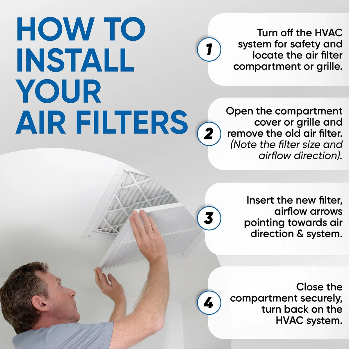 ( 8 Pack ) Exact Size: 15-1/2 x 23-1/2 x 7/8. 16x24x1 MERV 10 Pleated AC Furnace Air Filters by Glasfloss Industries