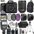 D750 DSLR Camera 24.3MP +  18-105mm VR Lens - Ultimate Saving Bundle