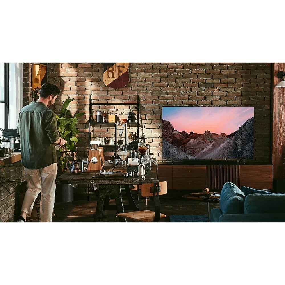UN58TU7000 58-inch 4K Ultra HD Smart LED TV (2020 Model) 360 Design Bundle with TaskRabbit Installation Services + Deco Gear Wall Mount + HDMI Cables + Surge Adapter