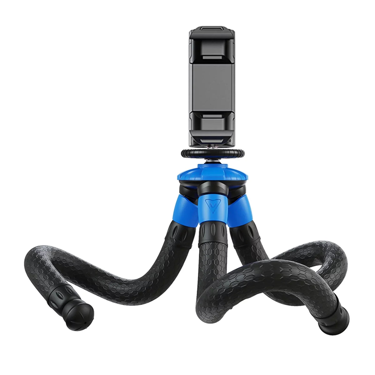 APEXEL APL-JJ07 Detachable Flexible Octopus Tripod Portable Travel Mobile Phone Tripod with Foldable Phone Clip appropriate with DSLR Max Load 3kg