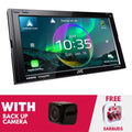 New JVC KW-M875BW 6.8" Digital Multimedia Receiver w/  CarPlay & Backup Camera